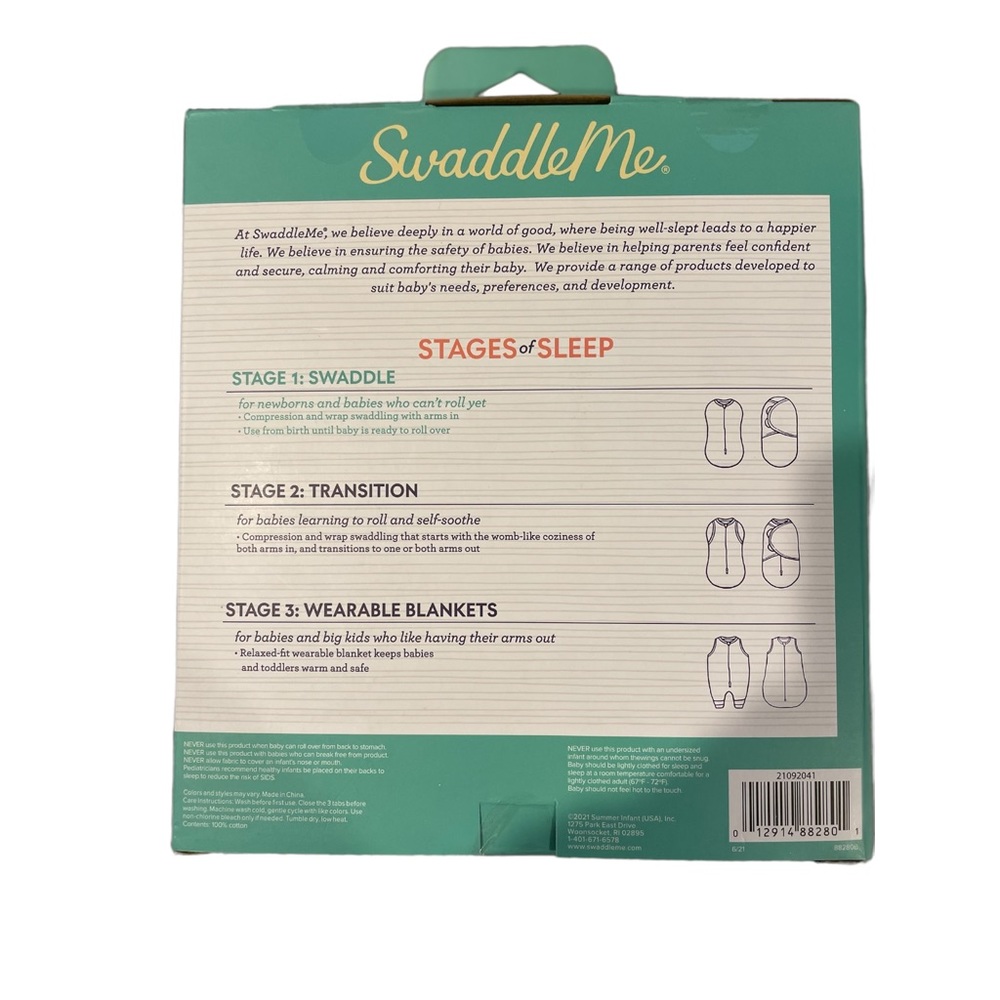 Swaddle wrap baby swaddle blanket with Velcro - Picture 5 of 5